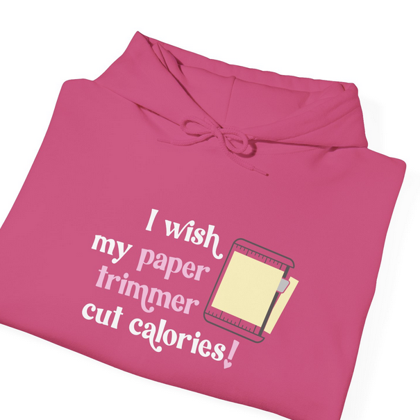 Pink hoodie with funny craft saying.